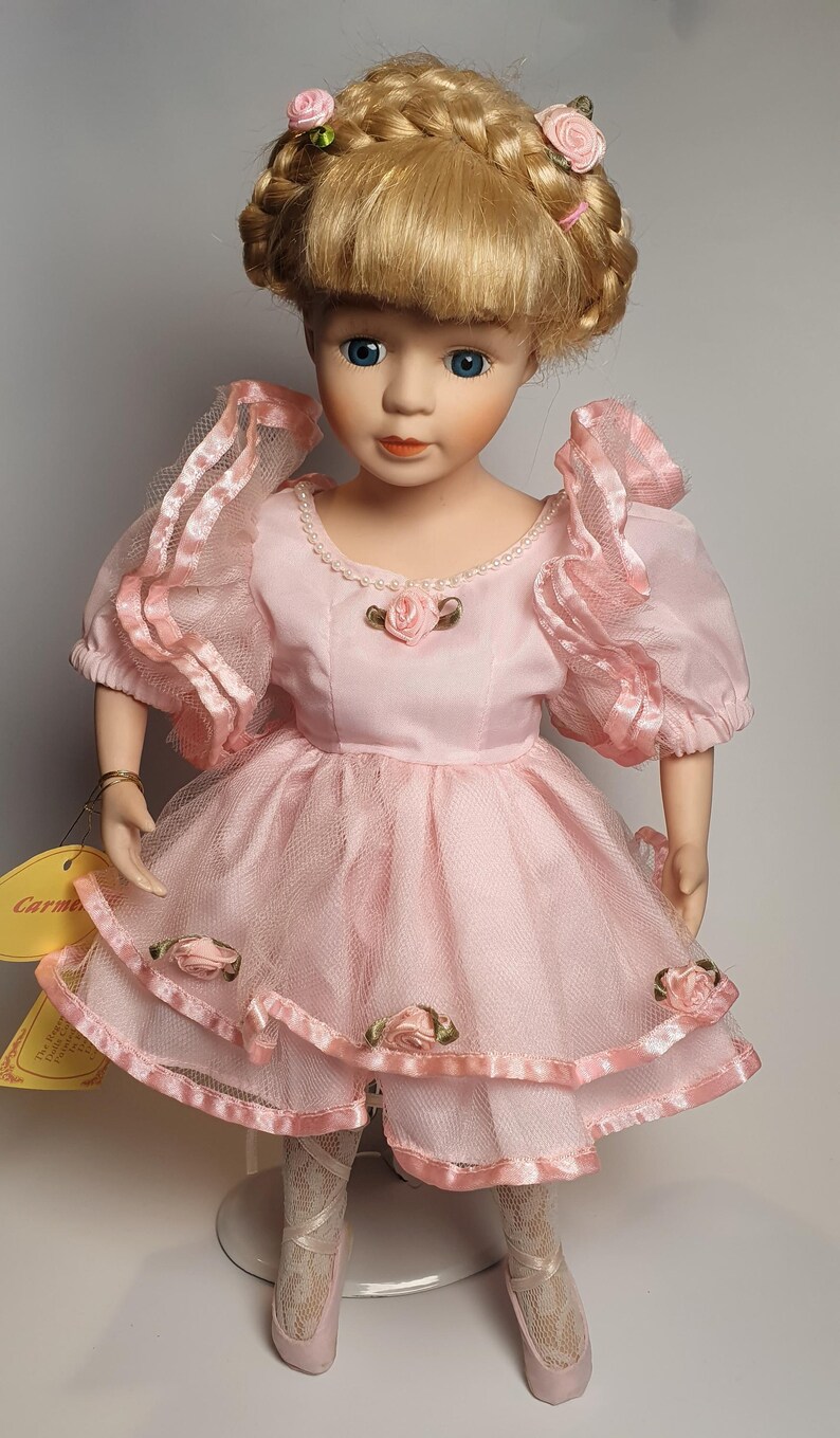Vintage Porcelain Doll “Carmen” by Regency Fine Arts • Limited Edition Collector Doll • Rare Gift for Doll Lovers (7) image 3