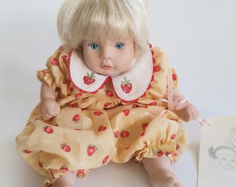 Vintage Porcelain Doll "Lily Ann" by Pauline's Doll Collection • Limited Edition