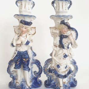 Victorian Candlesticks Candleholders