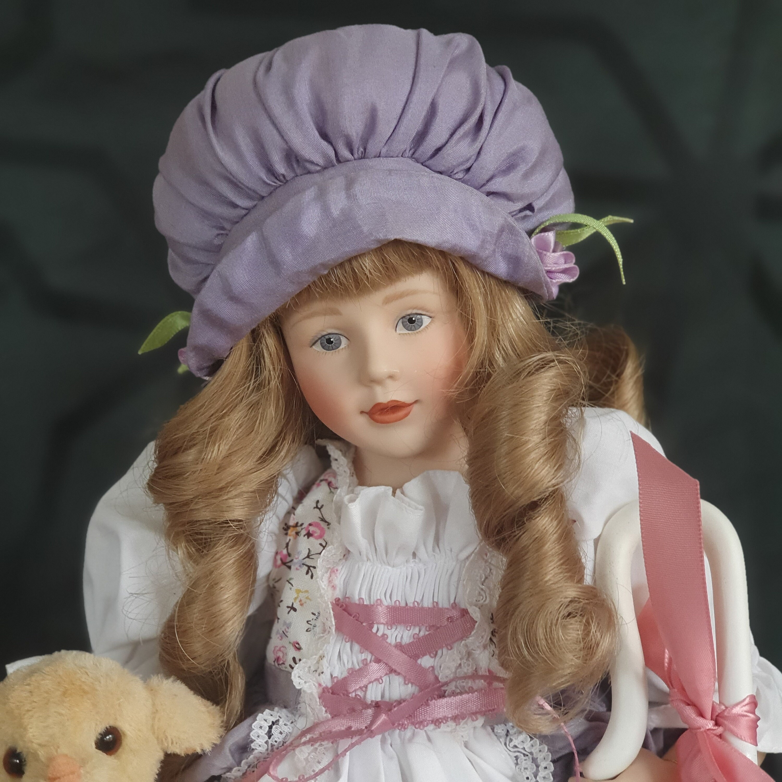 Franklin Mint Heirloom Collectible Doll - The Heralding