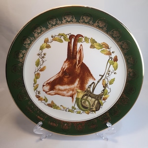 Vintage Decorative Porcelain Plate by Lightwood & Son, Made in England