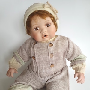 Porcelain Doll 21&quot;(53cm) Vintage Large Collector’s Doll (82)