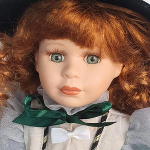 Porcelain Doll 17&quot;(43cm) Vintage Limited Edition Collector’s Porcelain Doll (23)