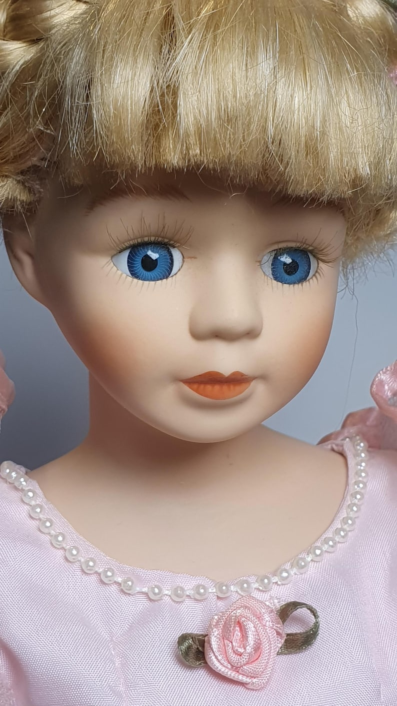 Vintage Porcelain Doll “Carmen” by Regency Fine Arts • Limited Edition Collector Doll • Rare Gift for Doll Lovers (7) image 12