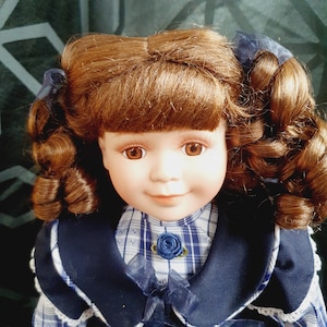 Porcelain Doll 16&quot; (40 cm),  Limited Edition Collector’s Porcelain Doll,  Beautiful and Unique (338)