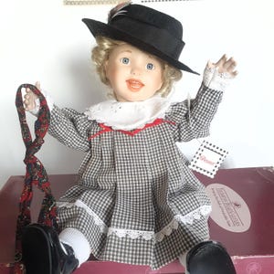 Porcelain Doll &quot;Peanut&quot; 12&quot;(30cm) by The Ashton-Drake Galleries, Vintage Rare Limited Edition Collector’s Doll (725)