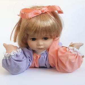 Porcelain Doll &quot;Verity&quot; 11&quot; (28cm) by The Leonardo Collection, Limited Edition Collector’s Porcelain Doll (7)