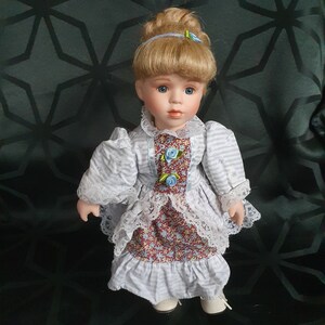 Porcelain Doll 12&quot; (30 cm) by the Leonardo Collection,  Limited Edition Collector’s Porcelain Doll,  Beautiful and Unique (41)