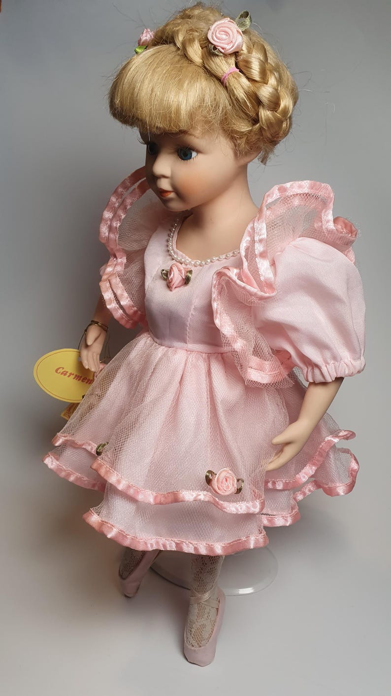 Vintage Porcelain Doll “Carmen” by Regency Fine Arts • Limited Edition Collector Doll • Rare Gift for Doll Lovers (7) image 6