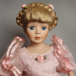 Vintage Porcelain Doll “Carmen” by Regency Fine Arts • Limited Edition Collector Doll • Rare Gift for Doll Lovers (7) image 1