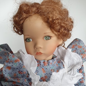 Porzellanpuppe 15 &quot;(38 cm) von Dianna Effner, Edwin M knowles, Vintage Limitierte Sammler Porzellanpuppe, 1990, SELTENER FINDEN! (53)