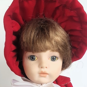 Porcelain Doll &quot;Bru&quot; Vintage Limited Edition Collector’s Doll Reproduction, Unique and Rare, 18&quot;(45cm) (34)