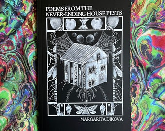 Livre de poésie et d'art Poem's From The Never Ending House Pests