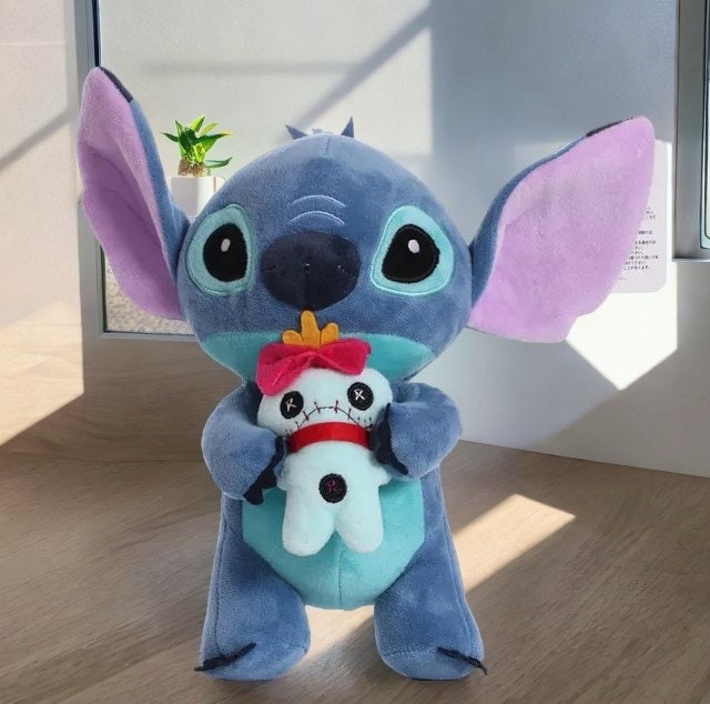 Softies Disney Peluche Con Sonido Stitch 28 cm