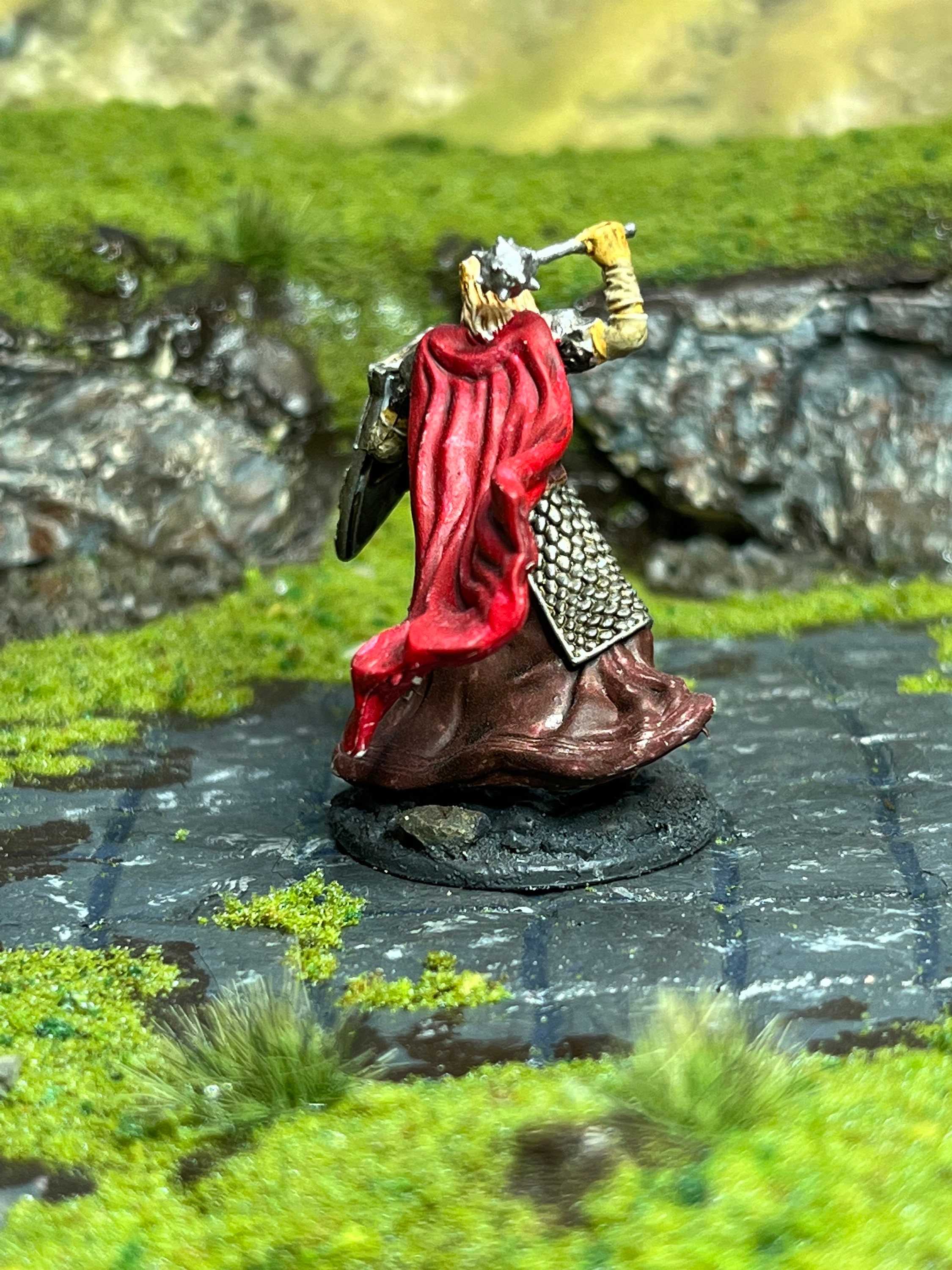 Hand Painted Male Elf Cleric - Etsy