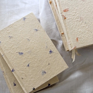 Hardcover Floral Journal | Marigold | Cornflower | A5 Eco-Friendly Paper | Sustainable Gifting