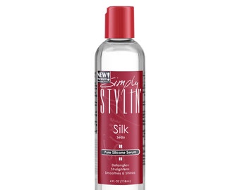 Simply Stylin' Silk Serum: Anti-Frizz Heat Protectant (4 fl oz)