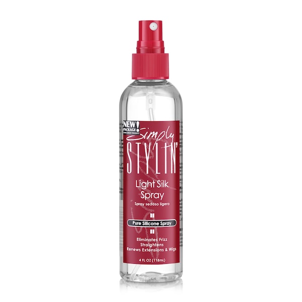 Spray Simply Stylin' Light Silk: Protector térmico antiencrespamiento, 118 ml