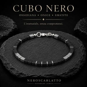 CUBONERO – Men's Geometric Bracelet