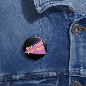 Ski Fast Pin Button