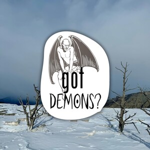 got demons Vinyl Decal