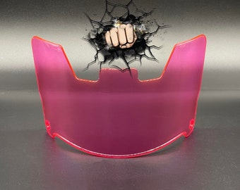 Light Pink Clear Full Size Helmet Visor Replica Speed/Flex Compatible