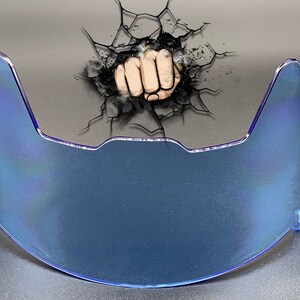 Powder Blue Clear Full Size Helmet Visor Replica/Speed/Flex Compatible Los Angeles Chargers, Tennessee Titans, San Diego