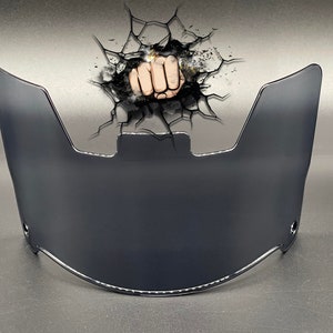 Smoke Blade Clear Full Size Helmet Visor Replica/Speed/Flex Compatible