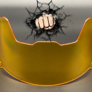 Yellow Clear Full Size Helmet Visor Replica/Speed/Flex Compatible Pittsburgh Steelers, Green Bay Packers