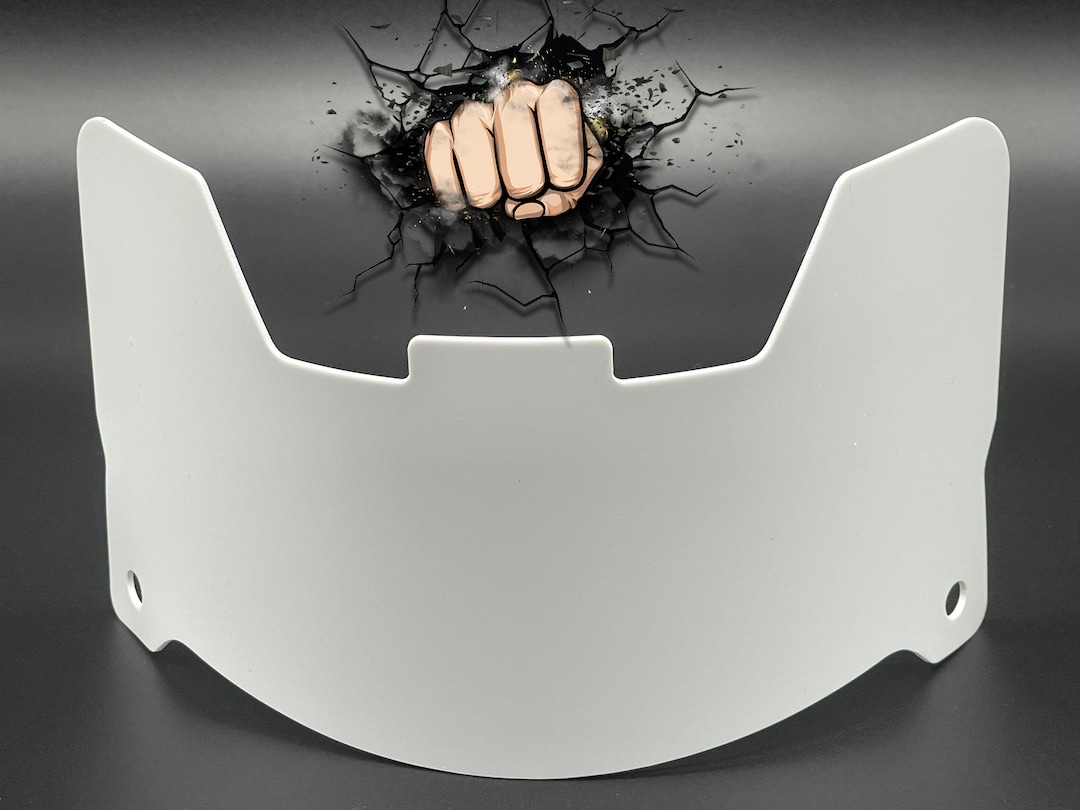 Gloss White Full Size Helmet Visor display Only Riddell Speed/flex