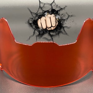 Orange Clear Full Size Helmet Visor Replica/Speed/Flex Compatible Cincinnati Bengals, Cleveland Browns