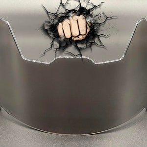 Smoke Edge Clear Full Size Helmet Visor Replica/Speed/Flex Compatible
