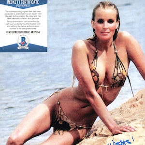 Bo Derek actrice hand ondertekende handtekening 8 x 10 foto &quot;10&quot; film met Beckett BAS COA