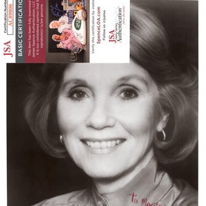 Eva Marie Saint Schauspielerin Handsigniertes Autogramm 8x10 Foto mit JSA COA
