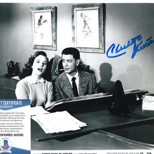 Charlotte Austin Actress Hand Signed Autograph 8x10 Photo with Beckett BAS COA