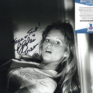 PJ Soles Actress Hand Signed Autograph 8x10 Photo with Beckett BAS COA