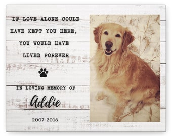 Dog Memorial Gift, Pet Loss Gift, Pet Memorial Gift, Loss of Dog, Dog Remembrance Gift, Dog Sympathy Gift, Pet Memorial Picture, Custom Gift