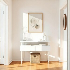 Japandi Leaf Print: Minimalist Scandi Wall Art (Digital Download) image 13
