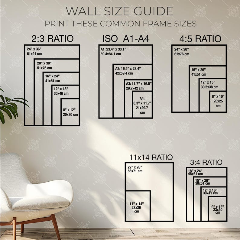 Colorful Abstract Wall Art | Downloadable Print | Pastel Colors | Vintage Modern | Organic Shapes | Warm Colors image 7