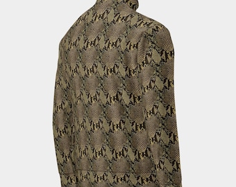 Buy Yakuza Majima Goro Inspired Snake Skin Track Jacket Online in