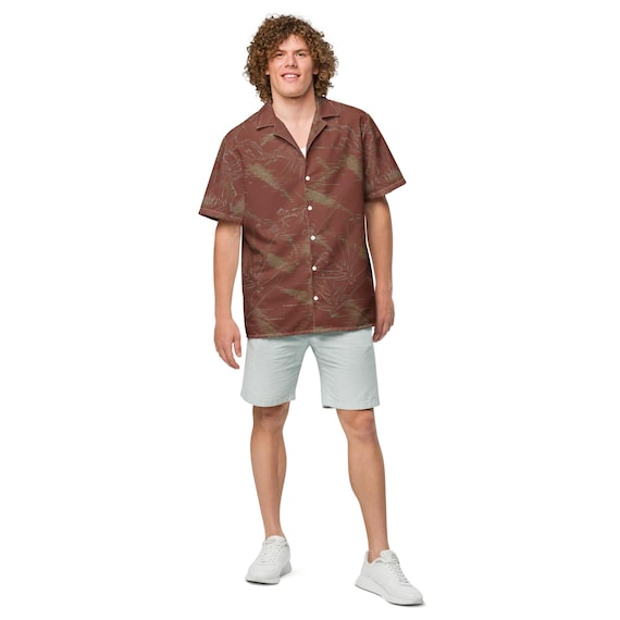 Kiryu Kazuma Aloha Shirt: Yakuza 3 Inspired Tropical Button-up - Etsy