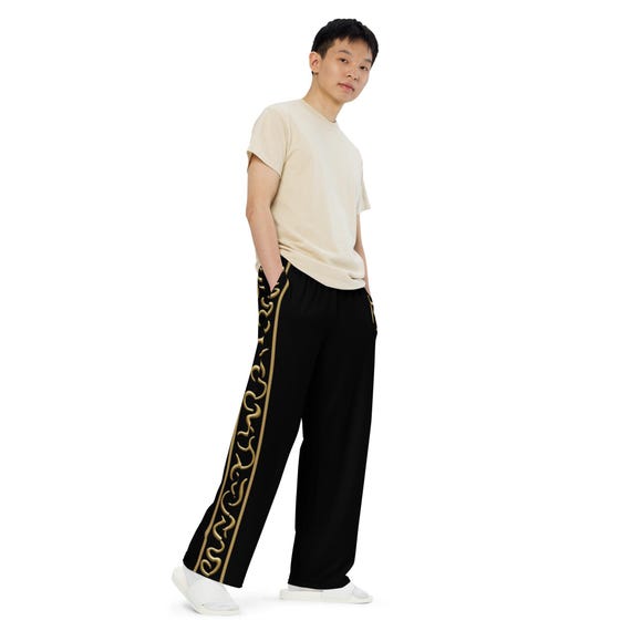 Yakuza Tatsuya Ukyo Inspired Wide-leg Pants | Kurohyou | Japanese