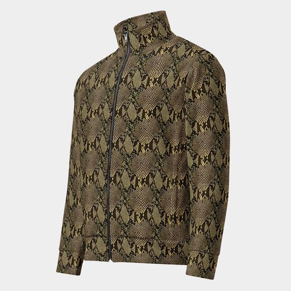 Yakuza Majima Goro Inspired Snake Skin Track Jacket - Etsy