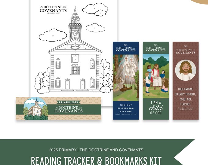 2025 Primary Bulletin Board Kit Doctrine and Covenants - Etsy Canada