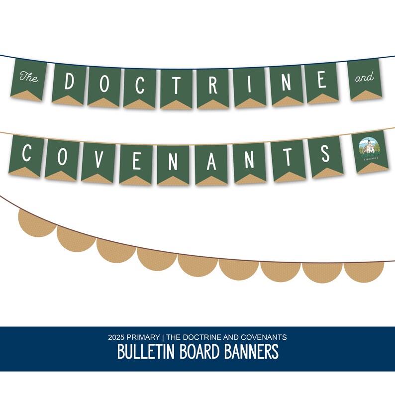 2025 Primary - Bulletin Board Kit - Doctrine and Covenants - Etsy Australia