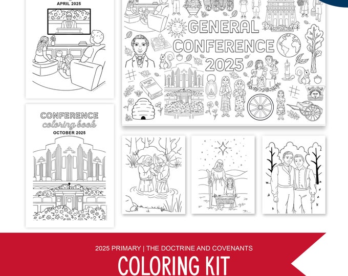 2025 Primary - Bulletin Board Kit - Doctrine and Covenants - Etsy Canada