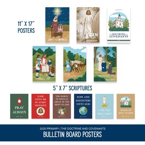 2025 Primary - Bulletin Board Kit - Doctrine and Covenants - Etsy Canada