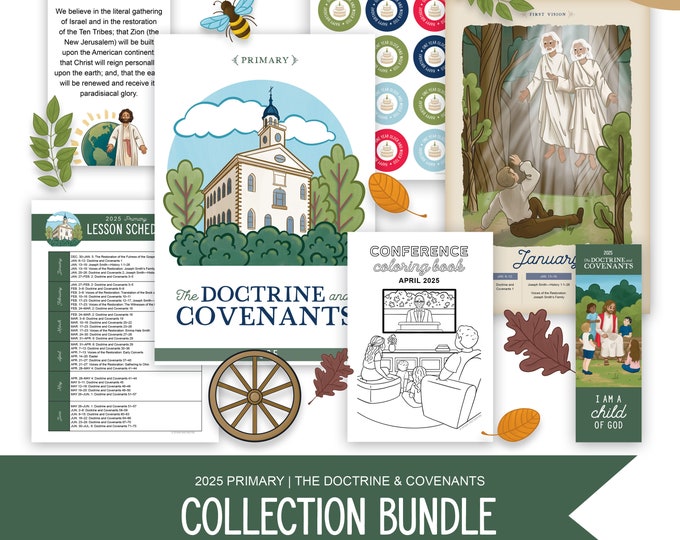 2025 Primary - Bulletin Board Kit - Doctrine and Covenants - Etsy Canada
