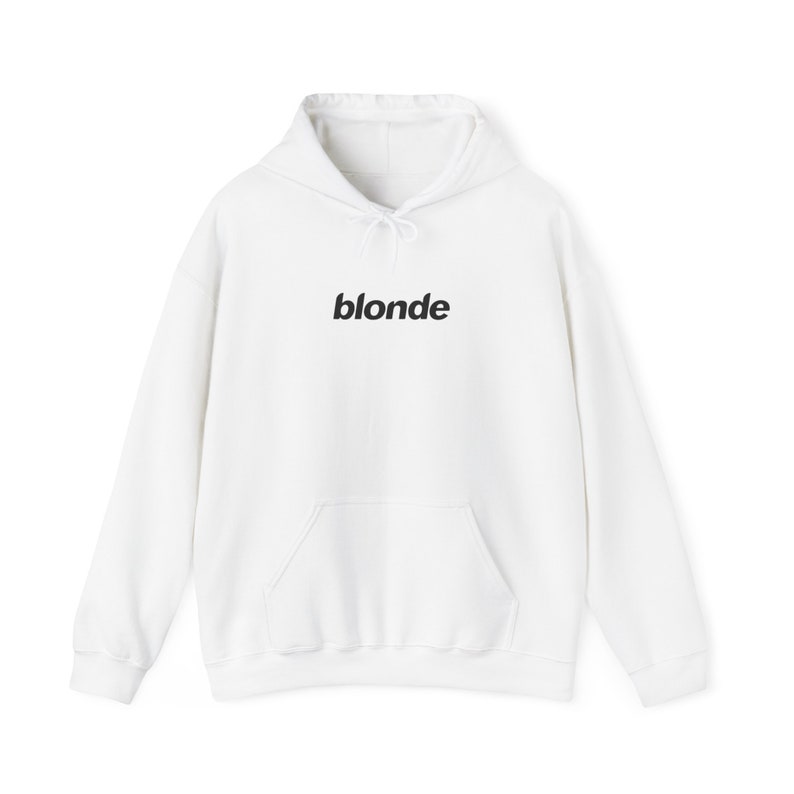 Frank Ocean Blond Hoodie,Gift for him her Custom pullover Hoodie Blonde Hoodies Frank Ocean Album Hoodie Valentine's day Gift Blonded image 5