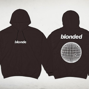 Frank Ocean Blond Hoodie,Gift for him her Custom pullover Hoodie Blonde Hoodies Frank Ocean Album Hoodie Valentine's day Gift Blonded image 1